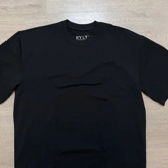 BYLT Shirt Men Sz L Premium Basics Box Lux Performance NWOT - Picture 3 of 7